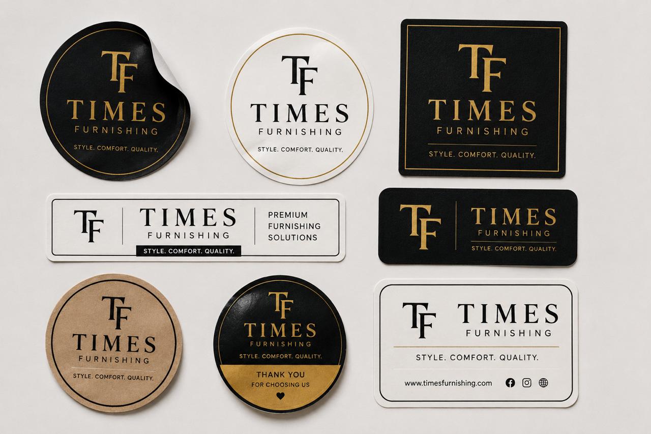Custom sticker and label printing